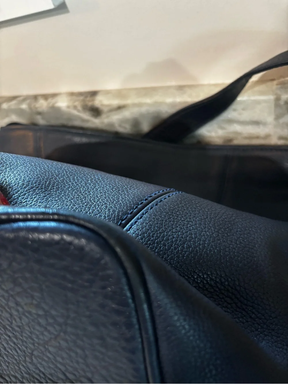 Coach navy blue